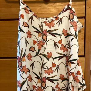 Ann Taylor Loft Floral Tank Top
